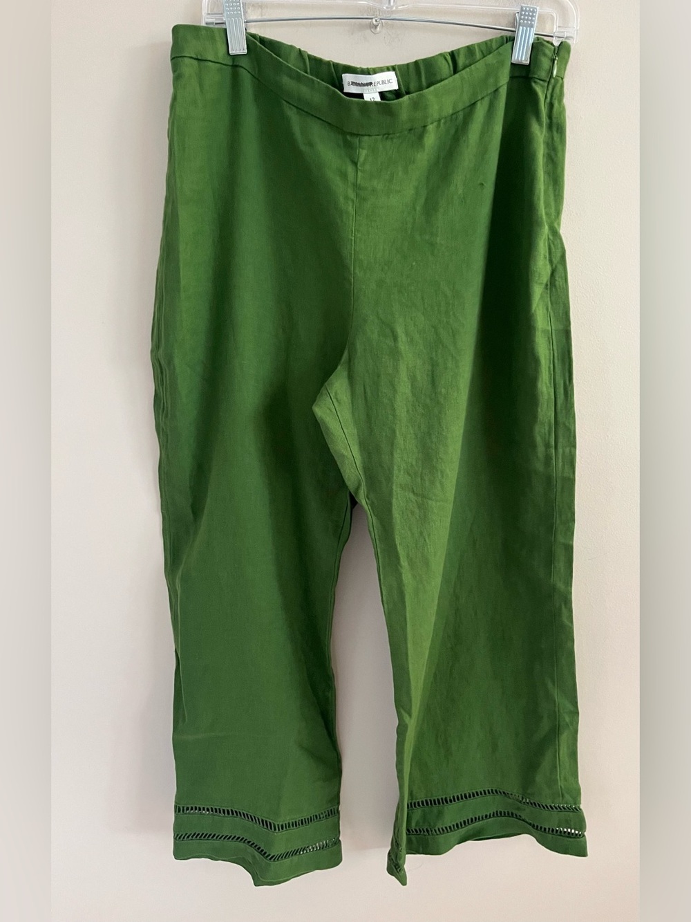 NWOT-Banana Republic Linen Pant, Size 12 - Picture 1 of 6